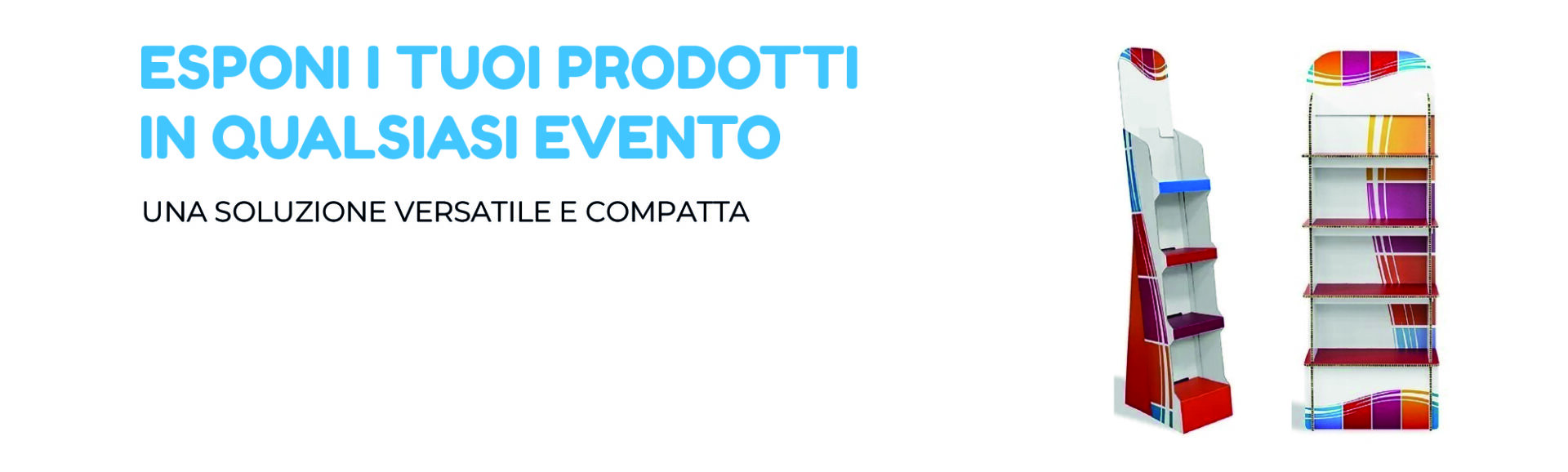 espositori in cartone