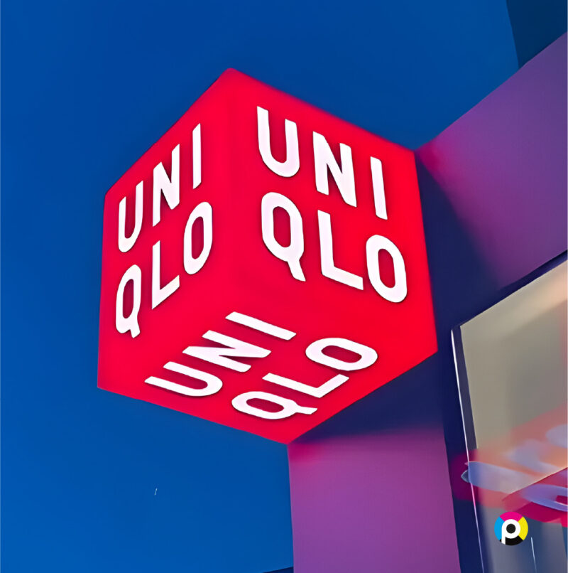 Insegna Cubo LED A006 - immagine 2